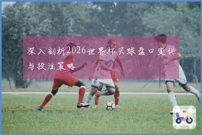 深入剖析2026世界杯买球盘口变化与投注策略