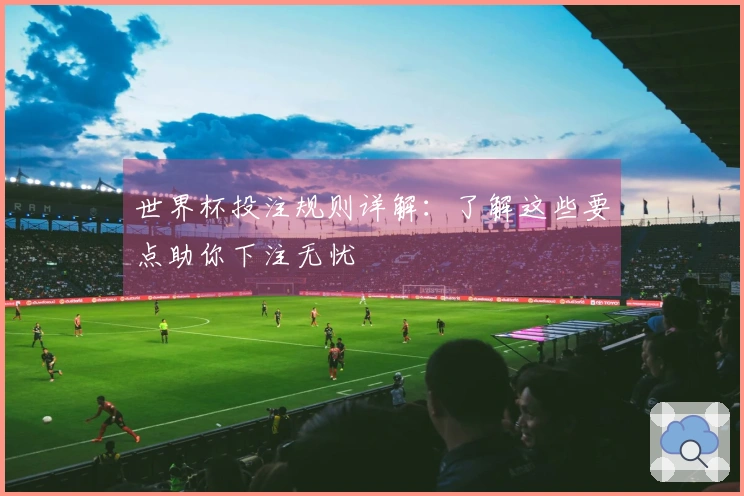 世界杯投注规则详解：了解这些要点助你下注无忧